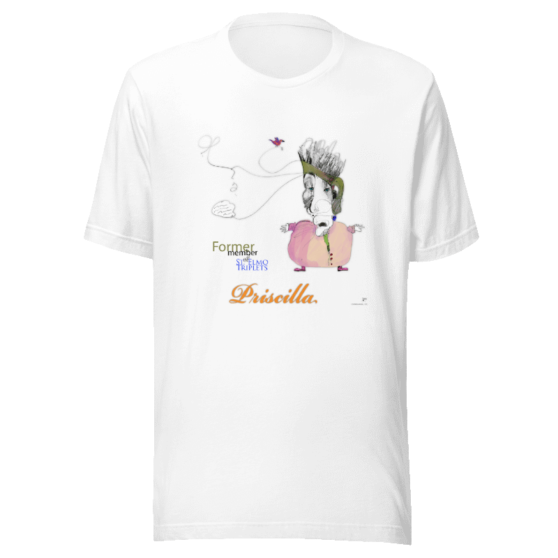 T-Shirt 100% Cotton — Priscilla