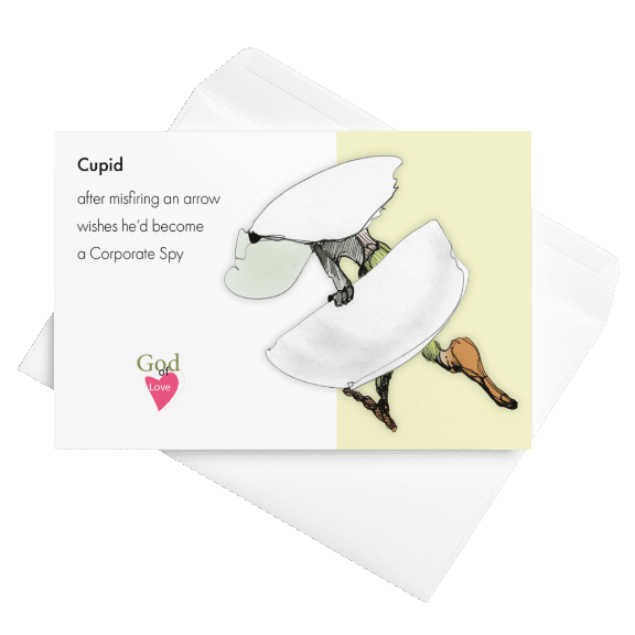 Occasion Card 4x6 — Flying Tent Stake