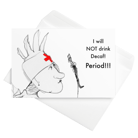 Occasion Card 4x6 — Nurse Amanda and Charlie