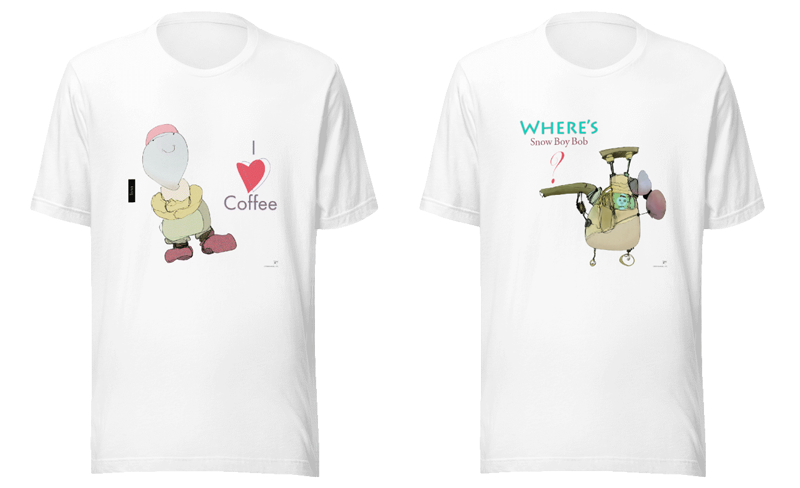 Quality and Fun T-Shirts of Favorite Squigs Roaming SquigVerse