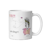 11oz Mug — Priscilla - Lead Singer of the St Elmo Triplets