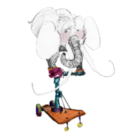 Featured Image — Wilbur, the Roving Reporter for SquigVerse and Beyond